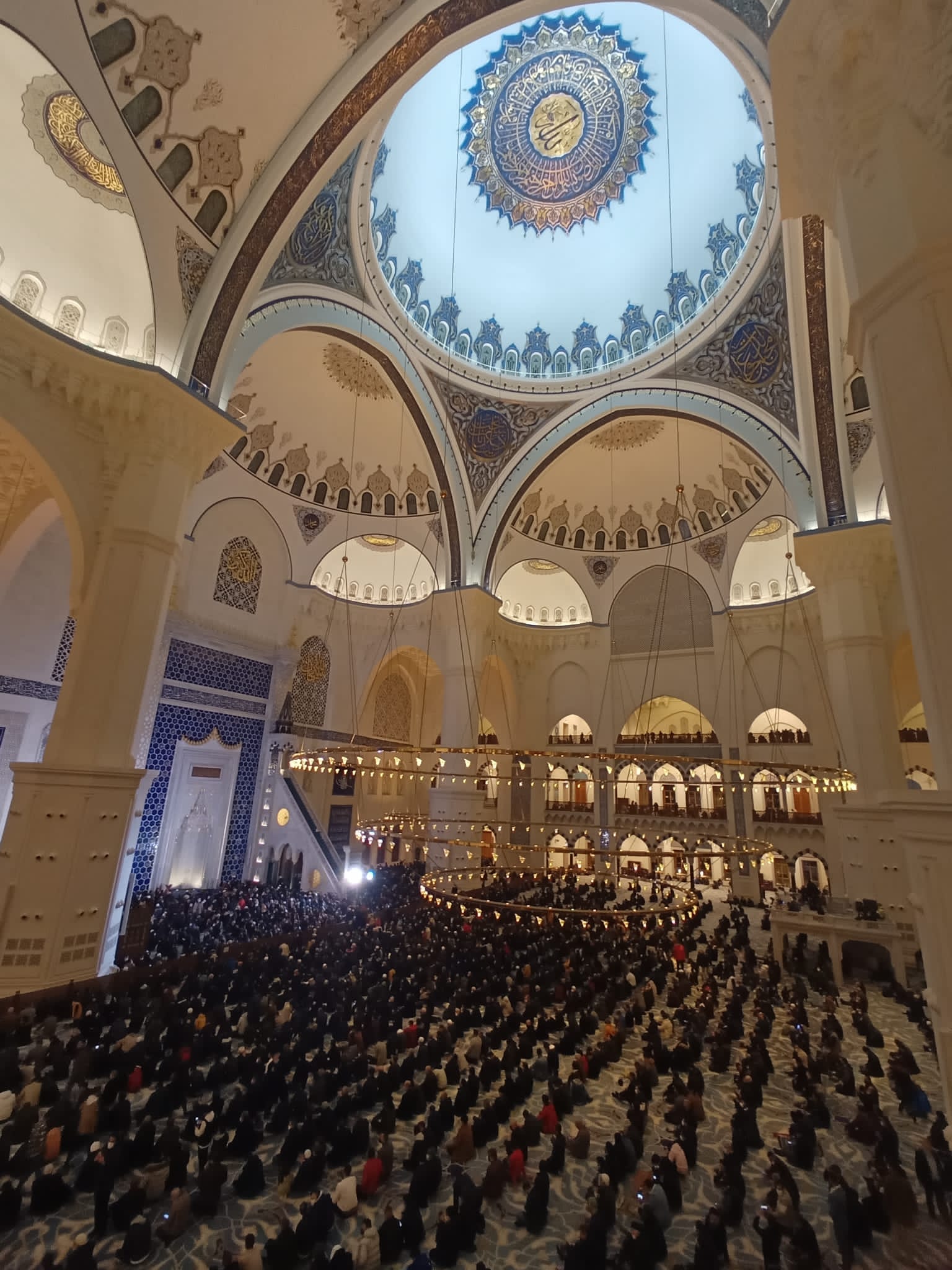 Salacak Kız Pansiyonu Büyük Çamlıca Camii Miraç Kandili Programı